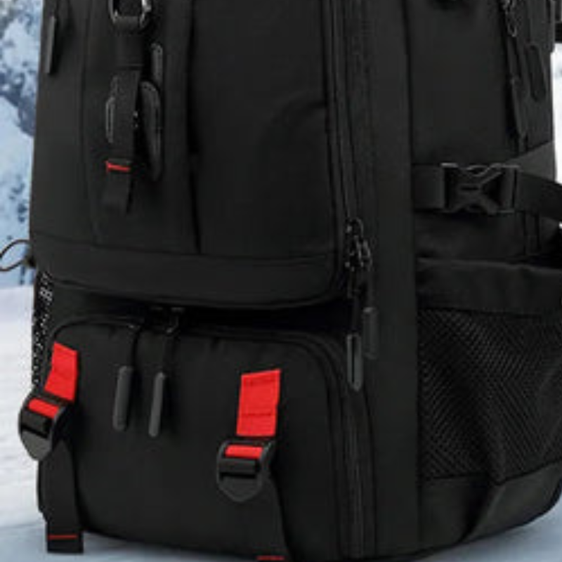 NexVenture – Erweiterbarer 50–80L Reiserucksack mit USB-Anschluss