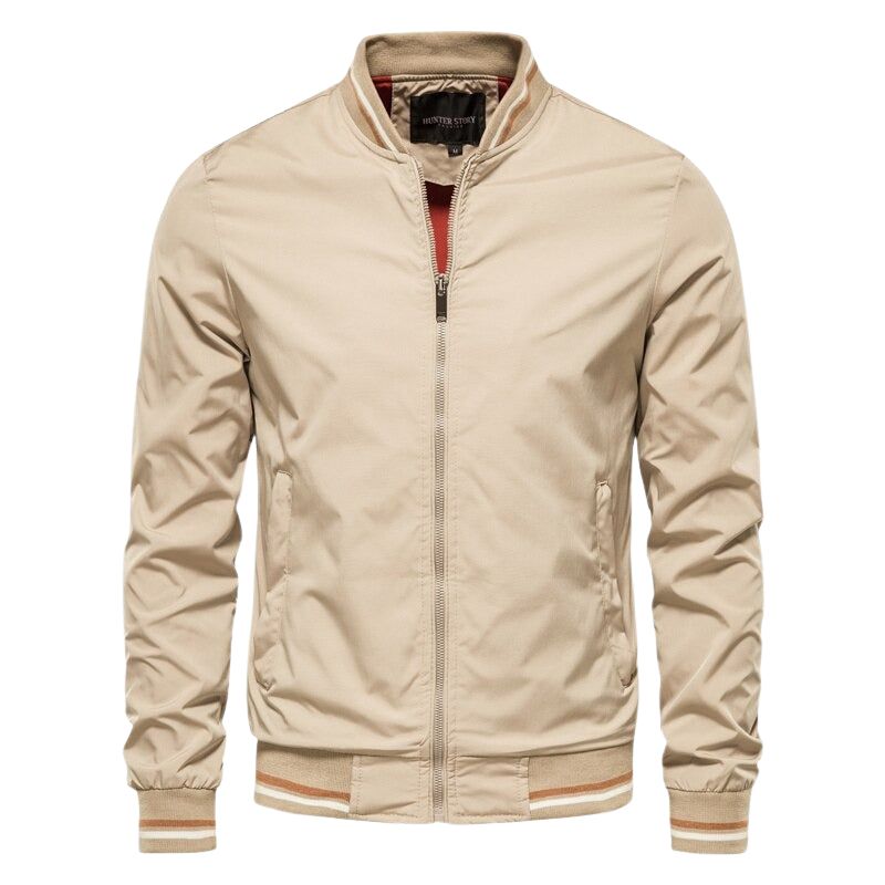 David – Slim-Fit Bomberjacke mit strukturierter Passform