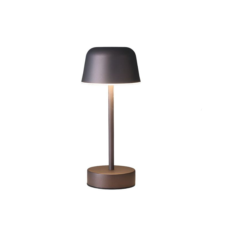 RetroGlow – Dimmbare kabellose LED-Tischlampe mit wiederaufladbarem USB-Design