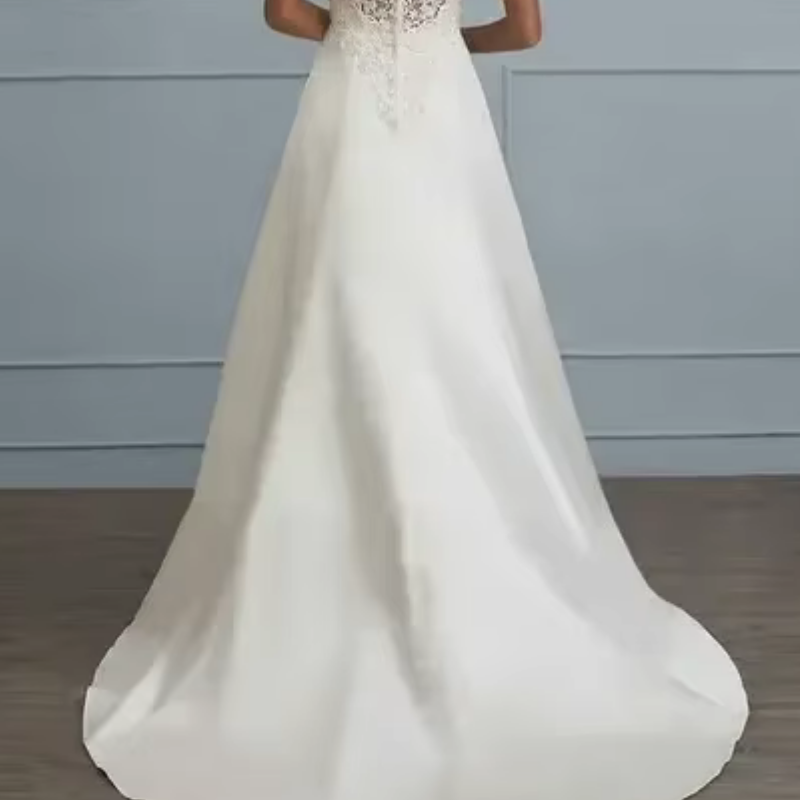 Isabella – Ärmelloses Langes Kleid mit Offenem Rücken