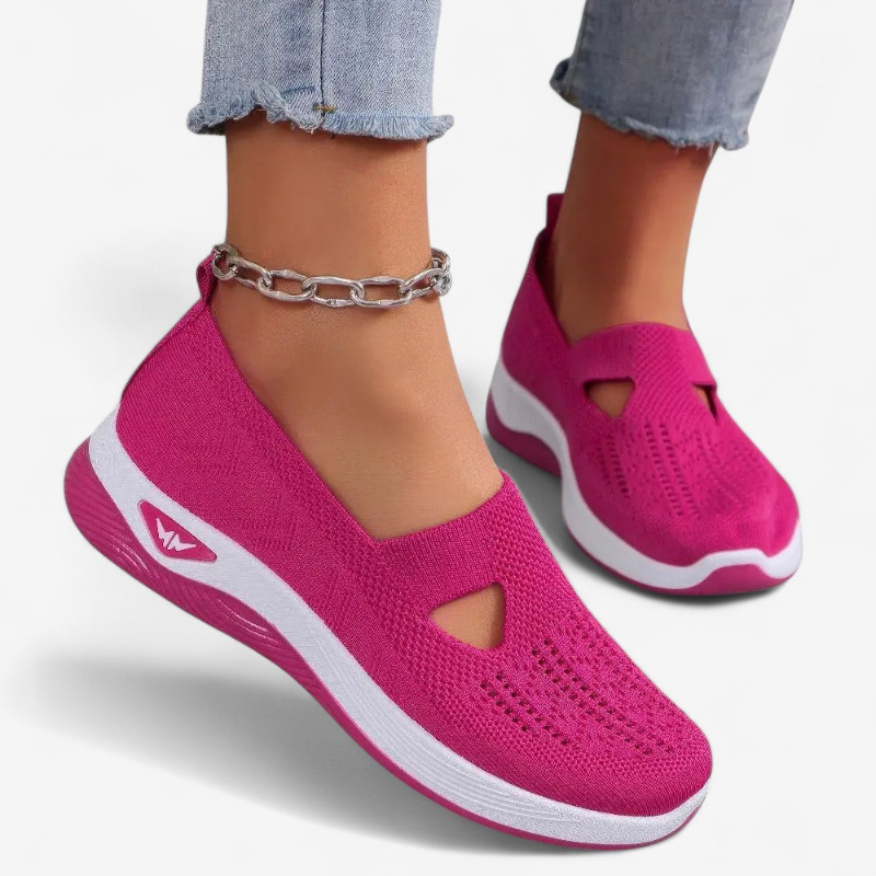 Ella – Strick-Sneaker mit Weicher Sohle und Mesh-Design