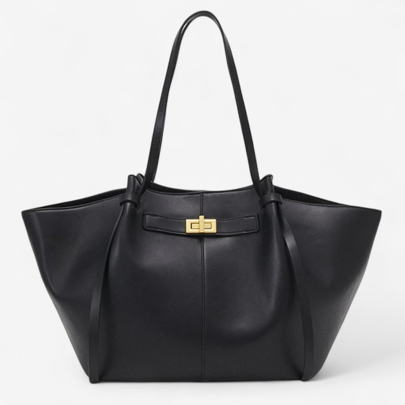 Velmira – Moderne Schultertasche mit Metallverschluss