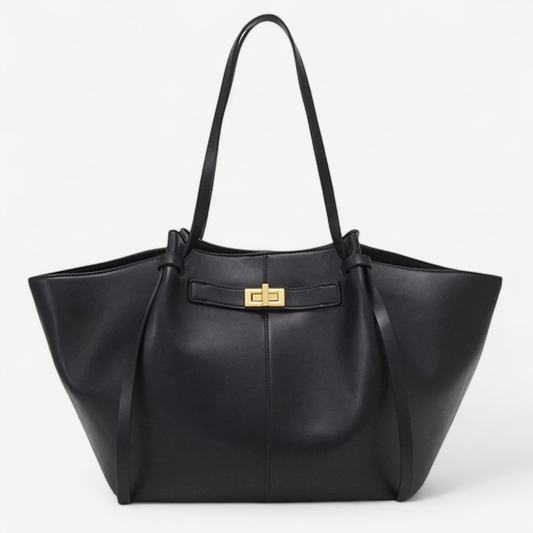 Velmira – Moderne Schultertasche mit Metallverschluss