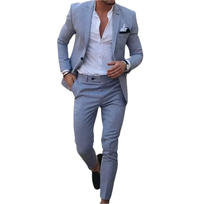 Steave – Zweiteiliger Anzug mit Schlaghose und Blazer