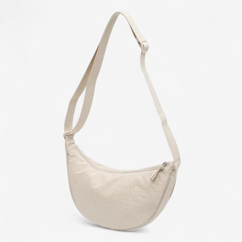 Haze – Runde Dumpling-Tasche mit strukturierter Form