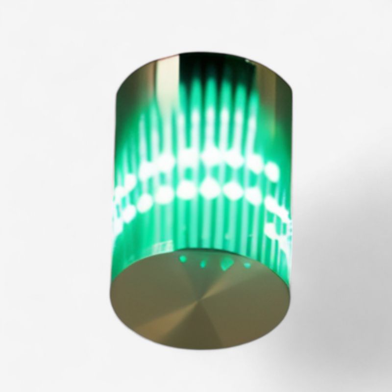 LumoSpire – Spiral-LED-Wandleuchte mit Lebendigen Farbeffekten