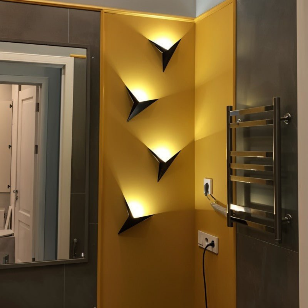 LumoArt – Minimalistische Nova-Wandleuchte mit kompaktem Design