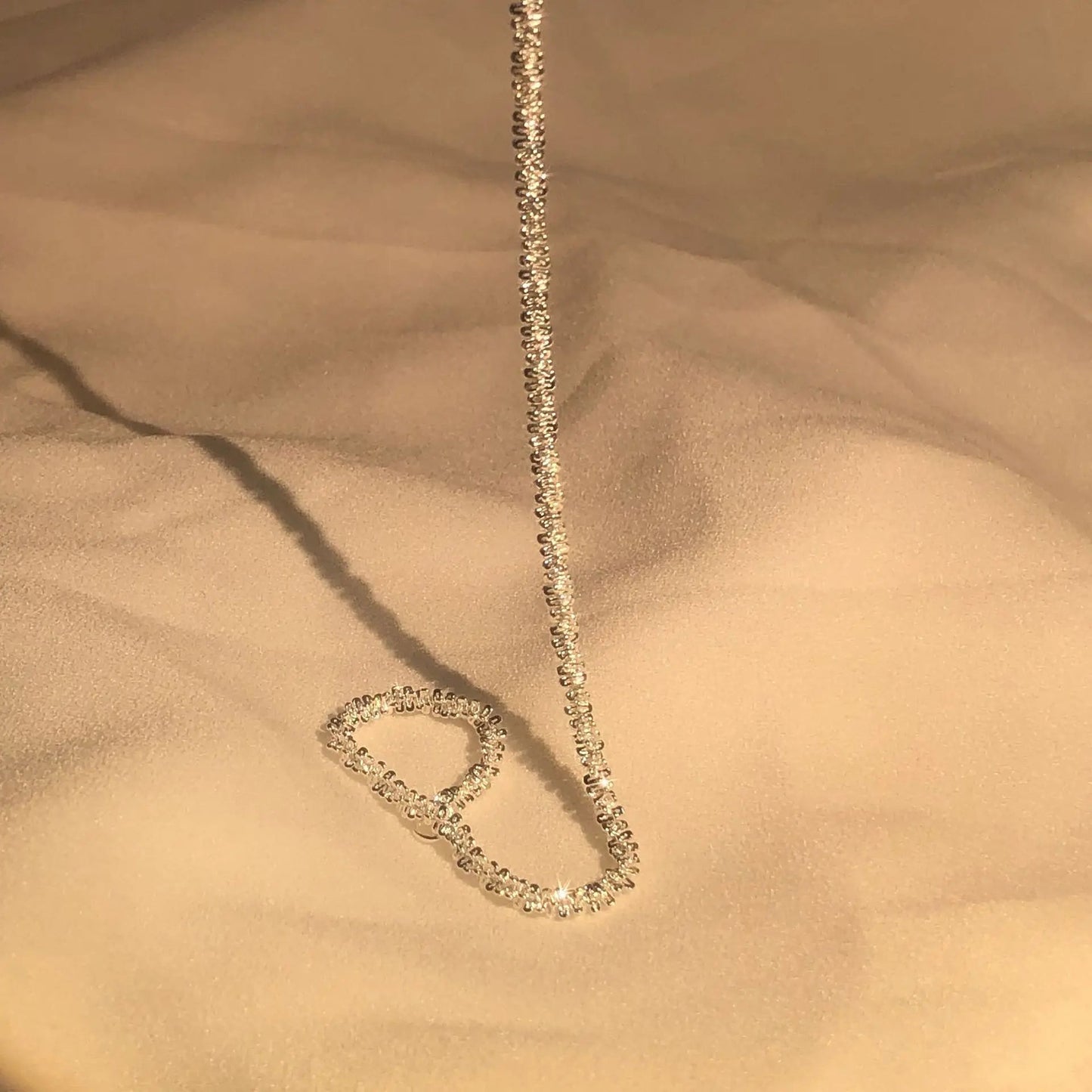 Isabella – Armband aus Sterlingsilber mit Strang-Design
