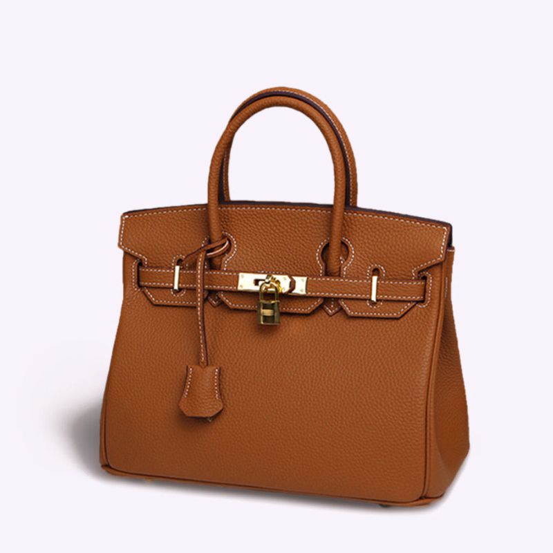 Vera – Lederhandtasche mit mehreren Fächern