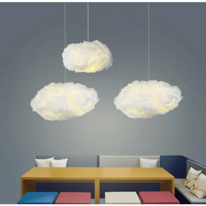 LumiNest – Traumhafte Wolken-Deckenlampe mit beruhigender Atmosphäre