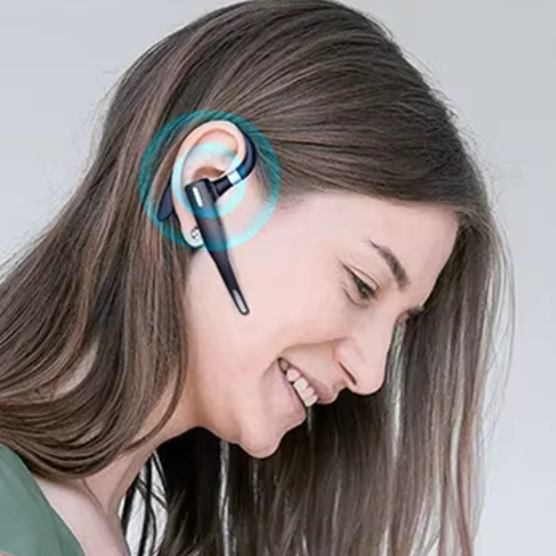 SonicEdge – Kabelloses Bluetooth-Headset mit Dual-Mikrofon und Ladeetui