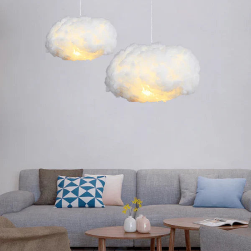 LumiNest – Traumhafte Wolken-Deckenlampe mit beruhigender Atmosphäre