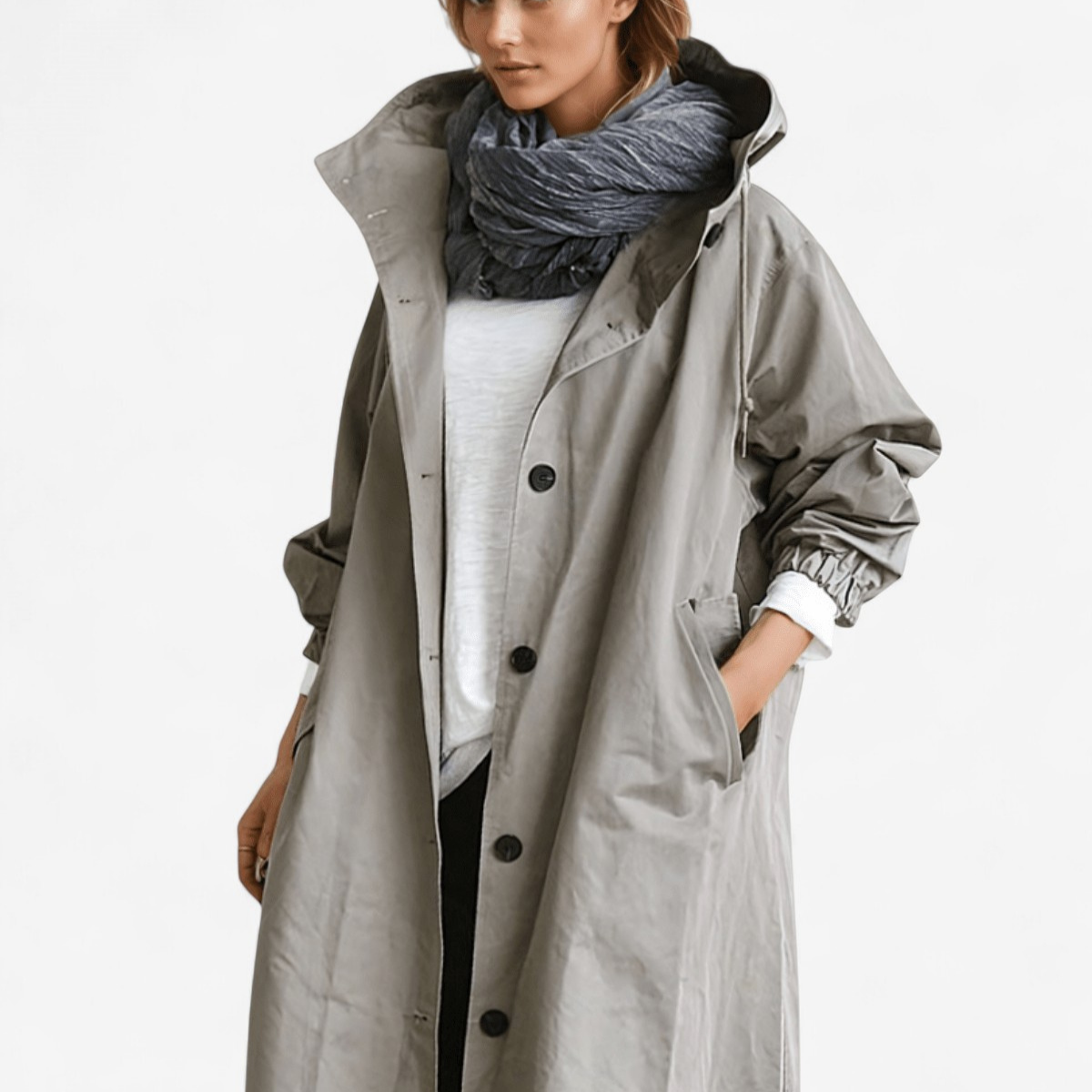 Althea – Reverskragen Jacke mit einreihiger Knopfleiste