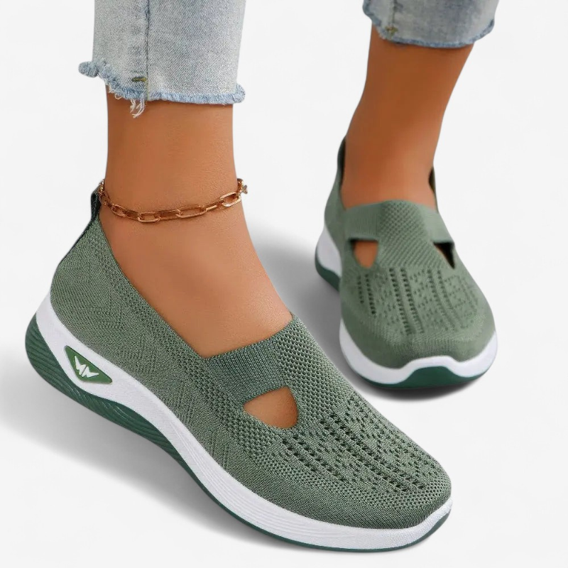 Ella – Strick-Sneaker mit Weicher Sohle und Mesh-Design