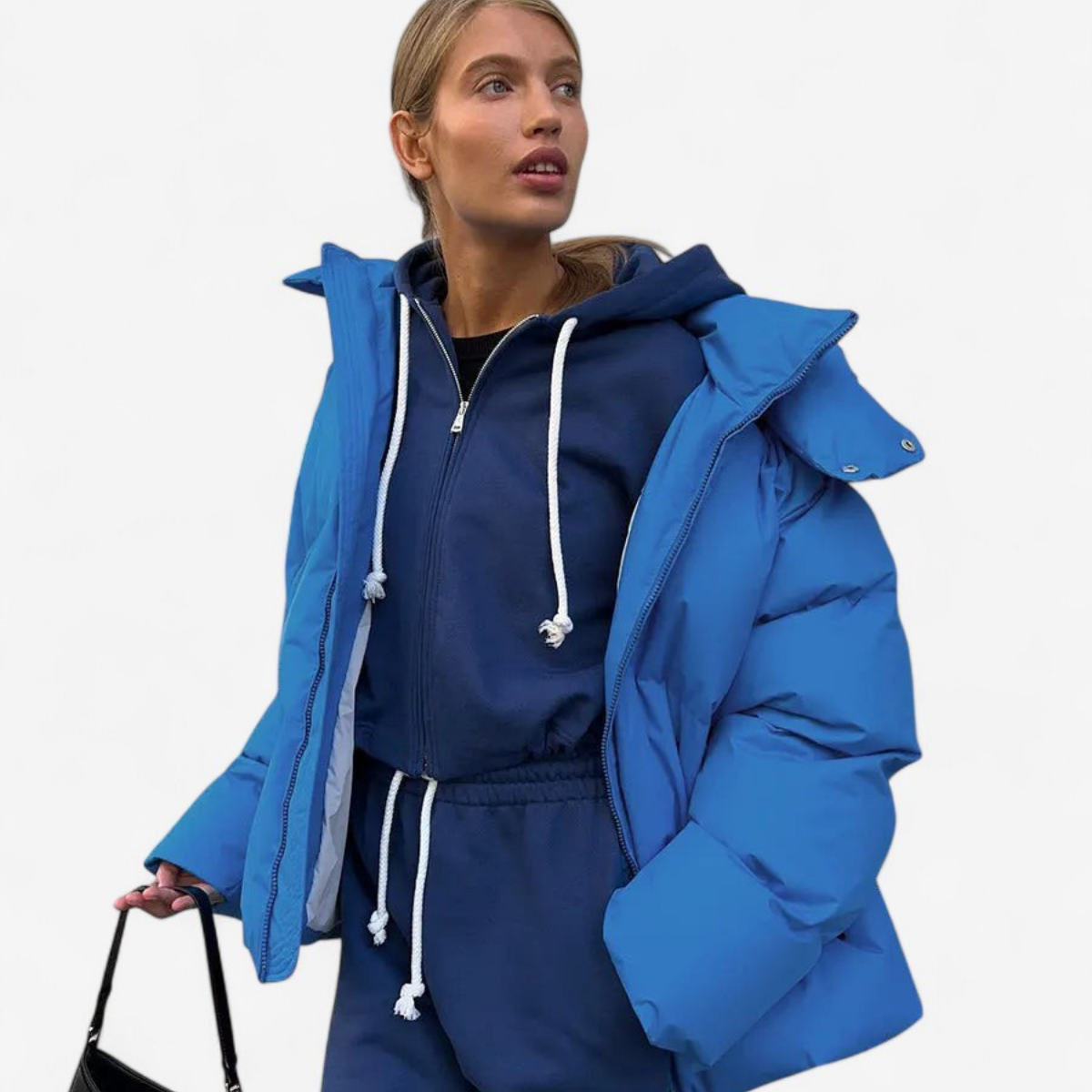 Elodie – Jacke mit langen Ärmeln und aufstehendem Kragen