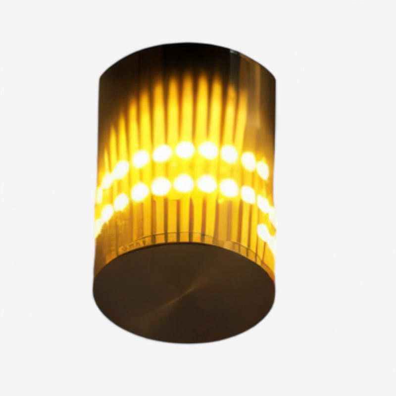 LumoSpire – Spiral-LED-Wandleuchte mit Lebendigen Farbeffekten