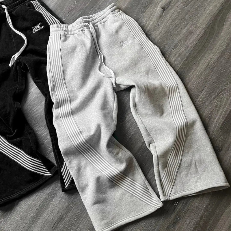 James – Jogginghose mit Streifen und Elastischem Bund