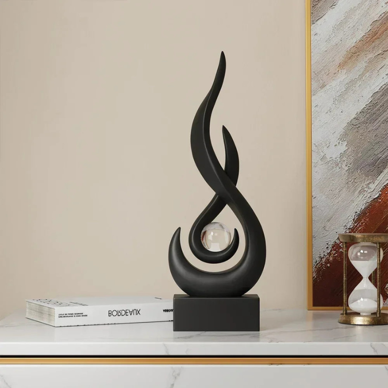 AeroForm – Abstrakte Skulptur mit geschwungener Silhouette
