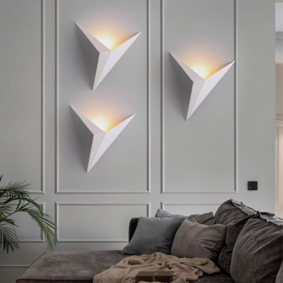LumoArt – Minimalistische Nova-Wandleuchte mit kompaktem Design