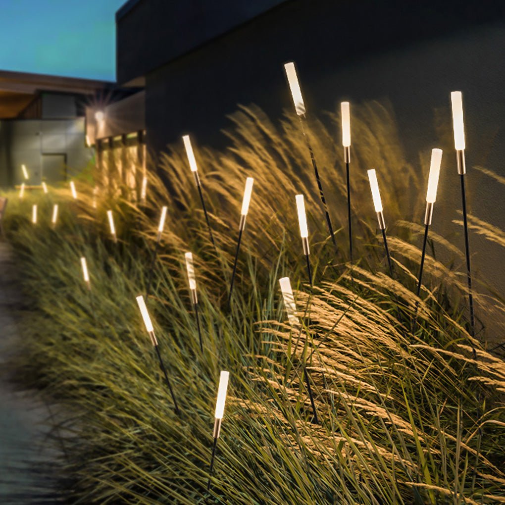 LumiReed – Solar-Gartenleuchte mit wasserdichtem LED-Design