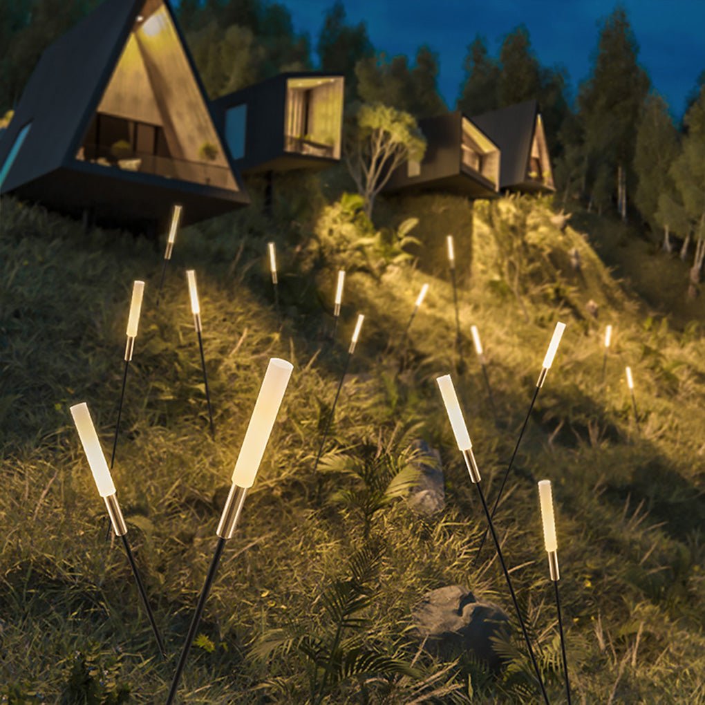 LumiReed – Solar-Gartenleuchte mit wasserdichtem LED-Design
