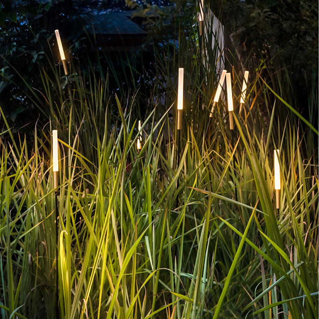 LumiReed – Solar-Gartenleuchte mit wasserdichtem LED-Design