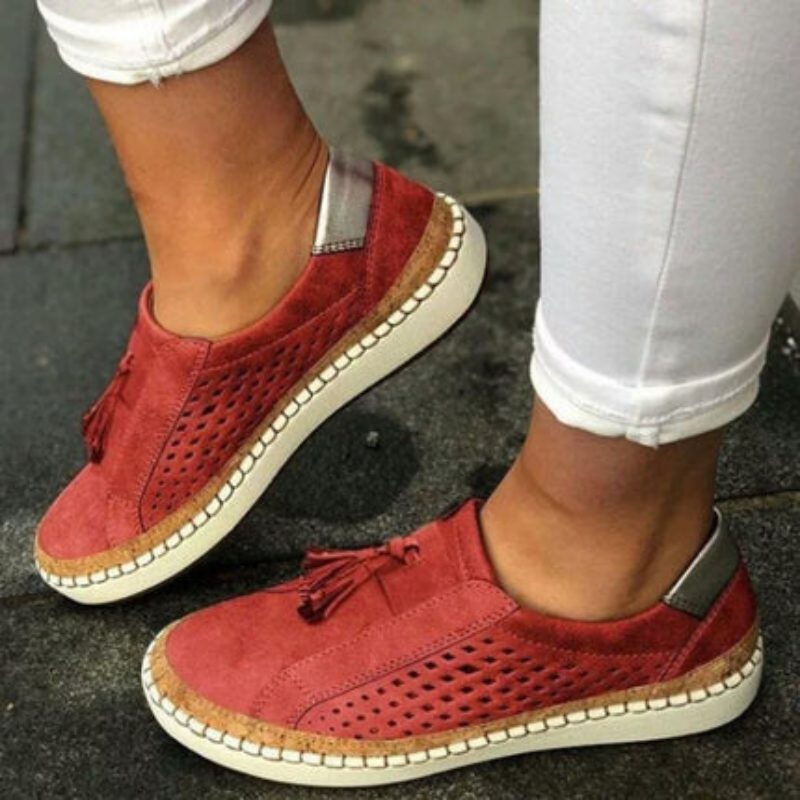 Mira – Slip-On Sneaker mit abgerundetem Zehendesign