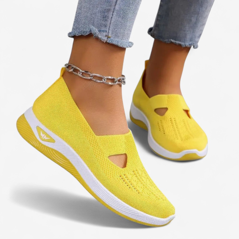 Ella – Strick-Sneaker mit Weicher Sohle und Mesh-Design
