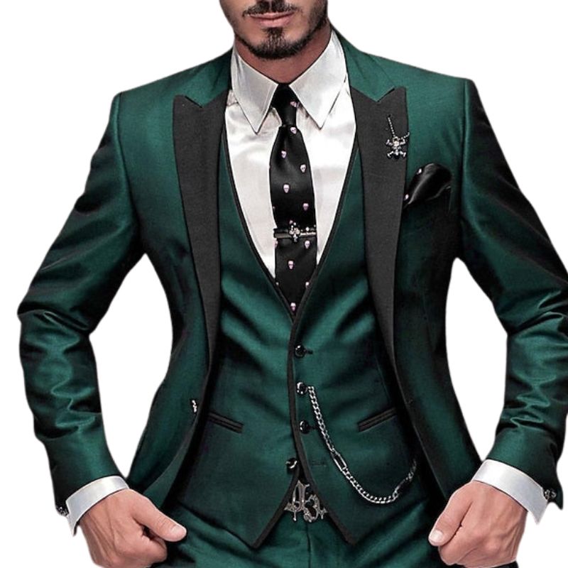 Ethan – Dreiteiliger Anzug mit Blazer, Weste und Hose