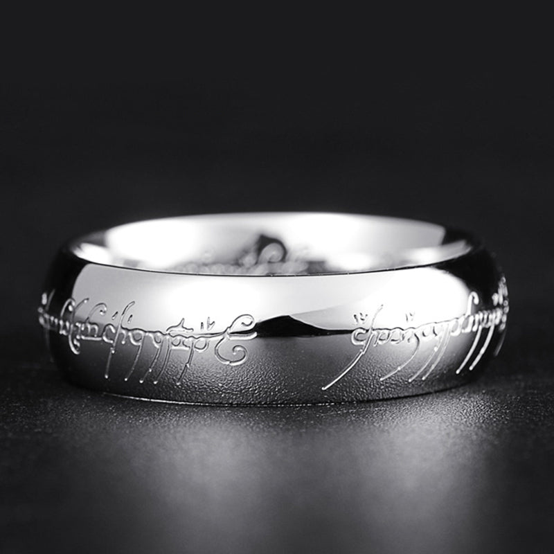 LumaCharm – Gravurmuster Schmuckring mit feinem Design