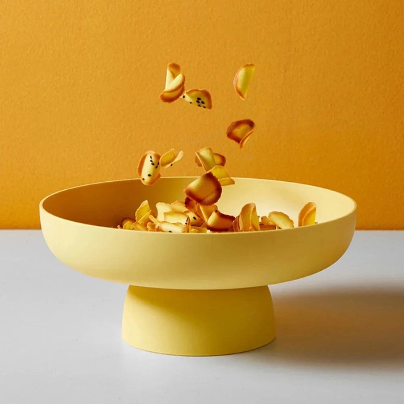 VeraLeaf – Obstschale mit blattförmigem Randdesign