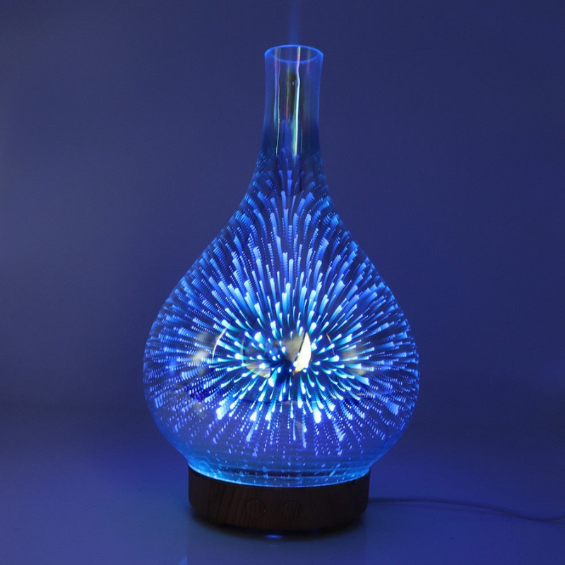 LumoMist – LED-Licht Aroma-Diffusor im modernen Vasen-Design