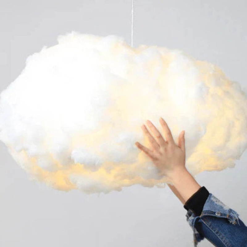 LumiNest – Traumhafte Wolken-Deckenlampe mit beruhigender Atmosphäre