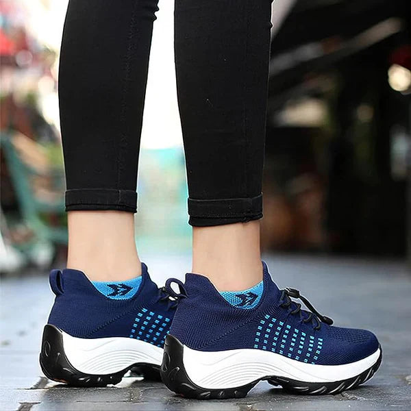 Anna – Ergonomische Sneaker mit Dickem Sohlen-Design