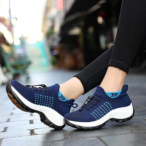 Anna – Ergonomische Sneaker mit Dickem Sohlen-Design