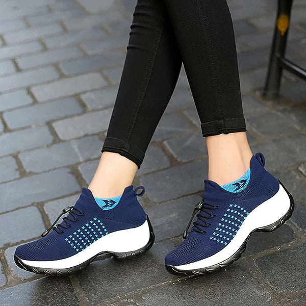 Anna – Ergonomische Sneaker mit Dickem Sohlen-Design