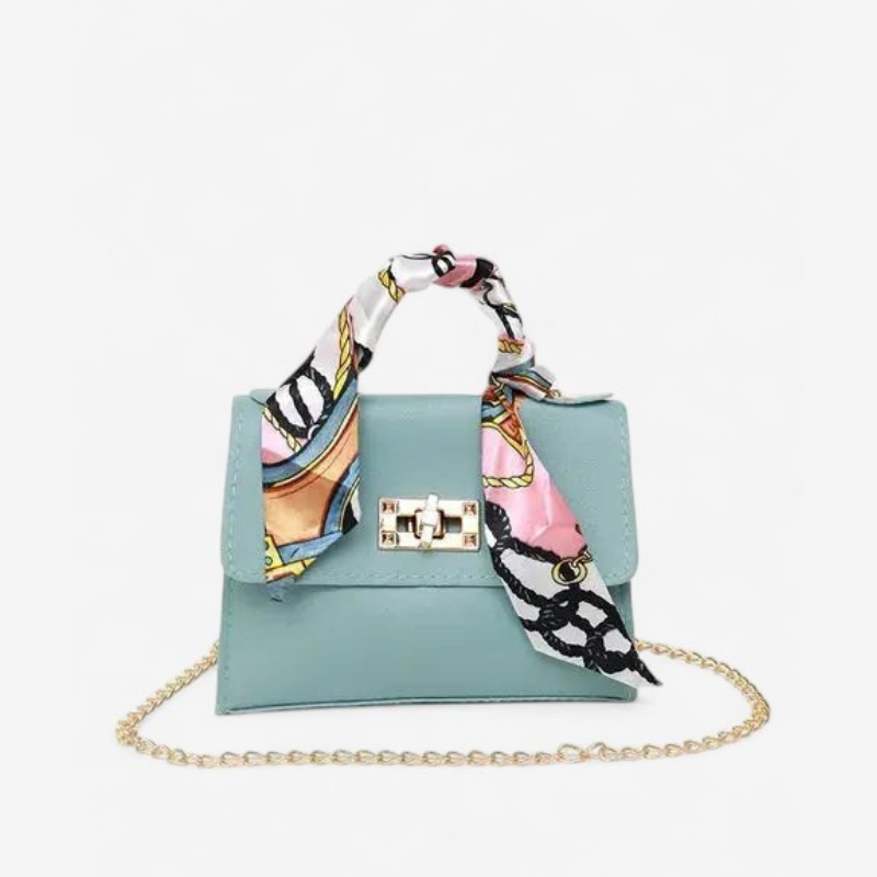 Sophia – Handtasche mit Klappenverschluss und Kettenakzent