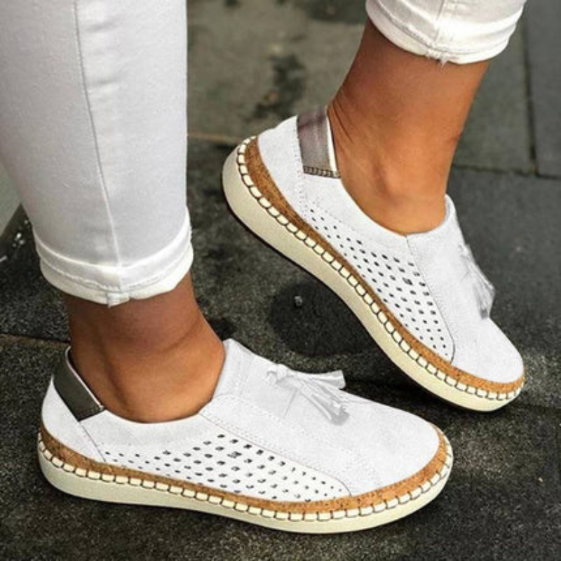 Mira – Slip-On Sneaker mit abgerundetem Zehendesign