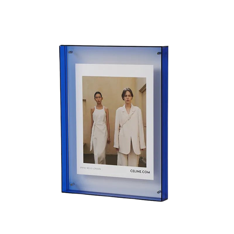 GlassAura – Transparenter schwebender Bilderrahmen