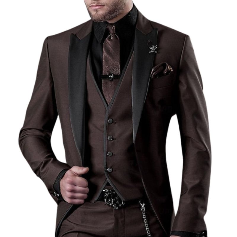 Ethan – Dreiteiliger Anzug mit Blazer, Weste und Hose