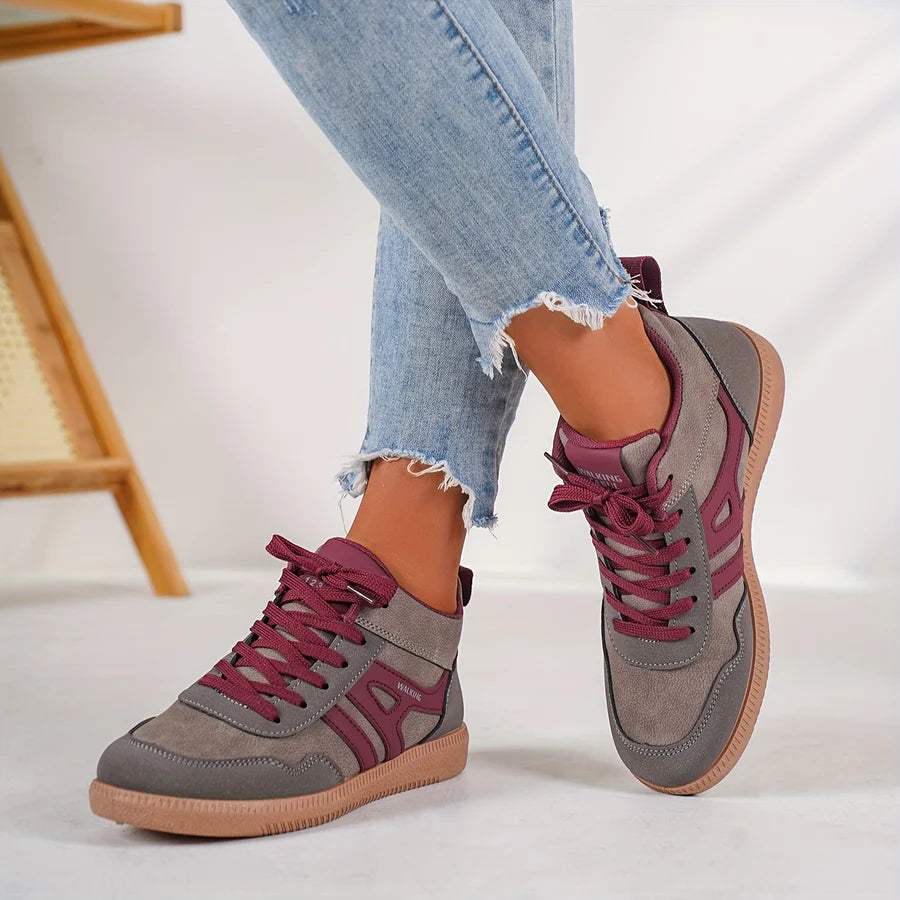 Kaela – Schnürsneaker mit nahtlosem Obermaterial