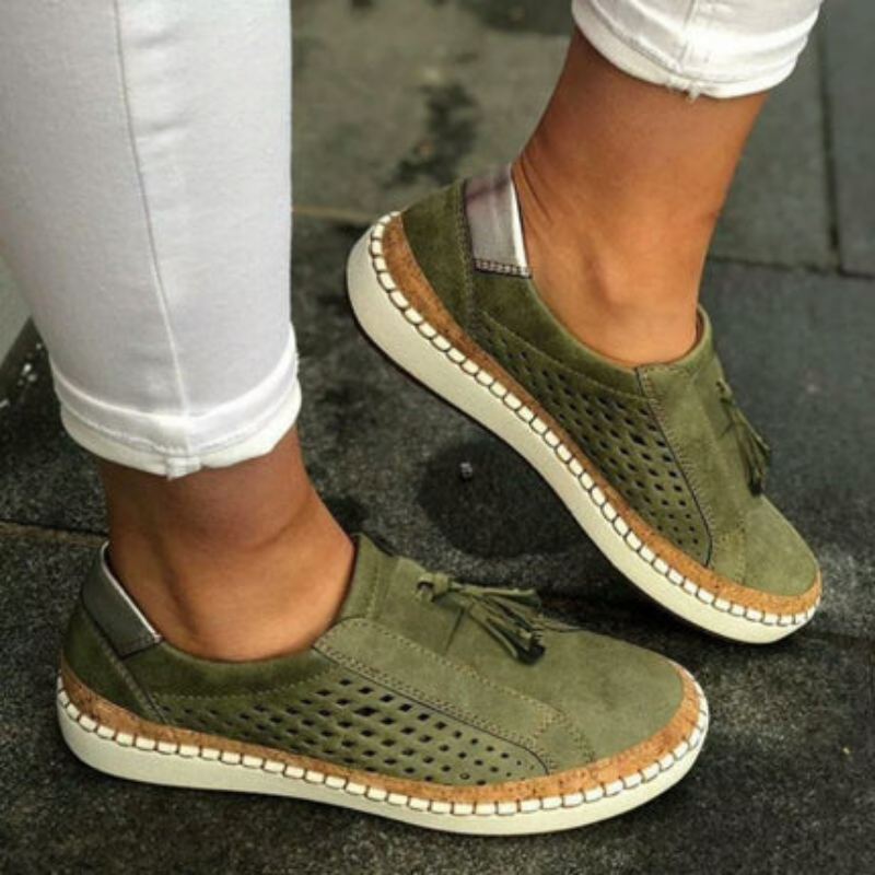 Mira – Slip-On Sneaker mit abgerundetem Zehendesign