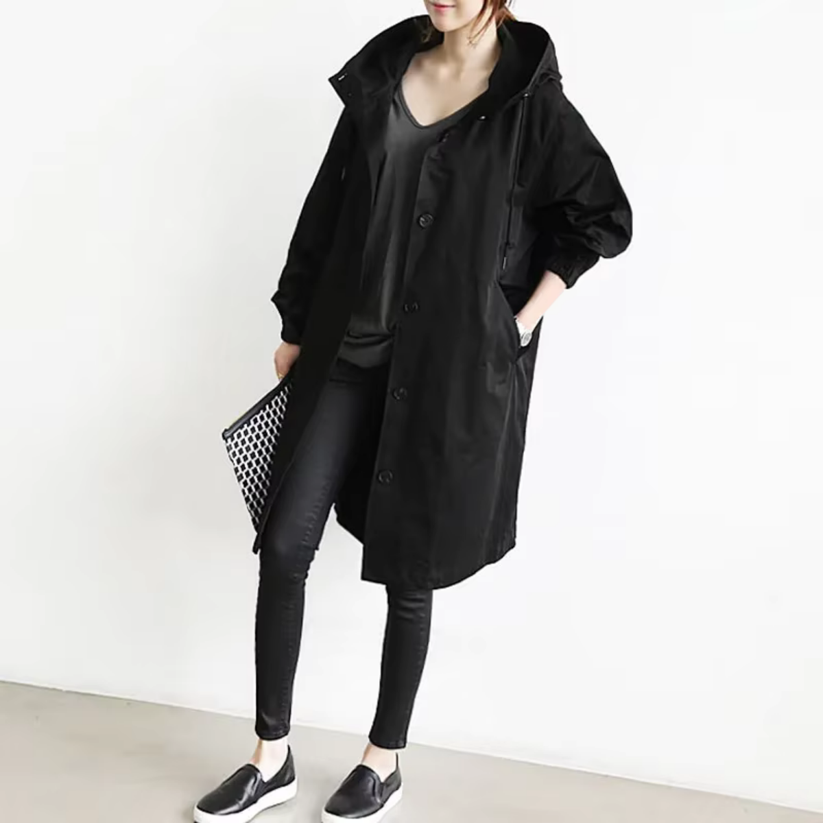 Althea – Reverskragen Jacke mit einreihiger Knopfleiste