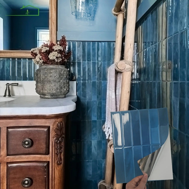 WallEase – Wasserfeste 3D-Selbstklebende Wandfliesen
