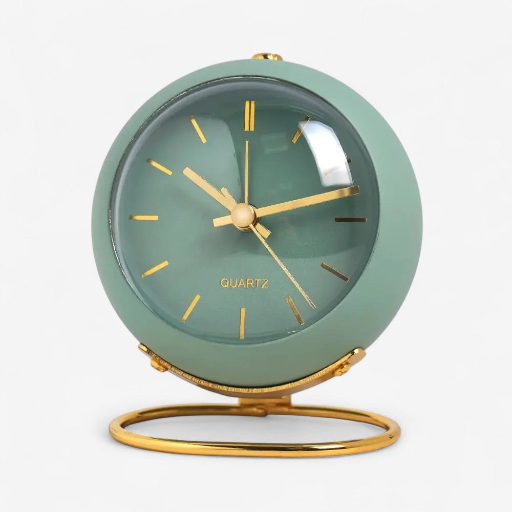 TimeNest – Minimalistische Weckeruhr mit geräuschlosem Quarzwerk