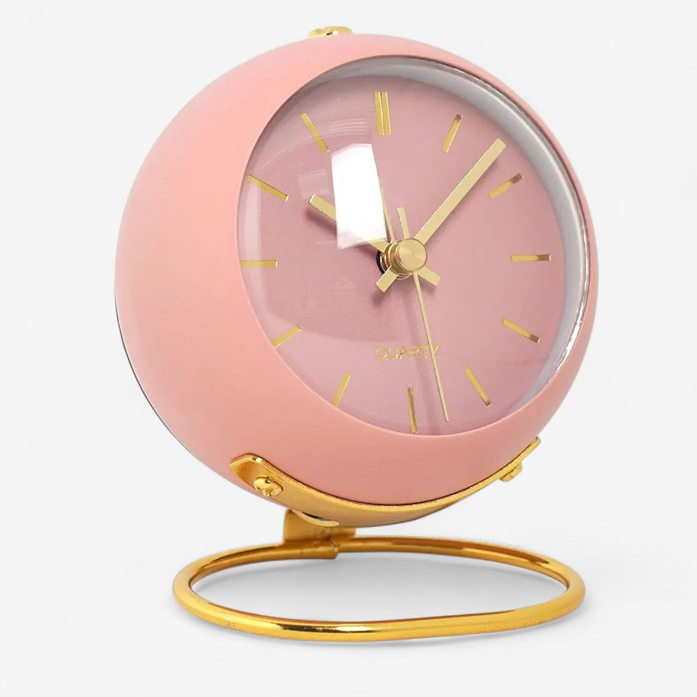 TimeNest – Minimalistische Weckeruhr mit geräuschlosem Quarzwerk