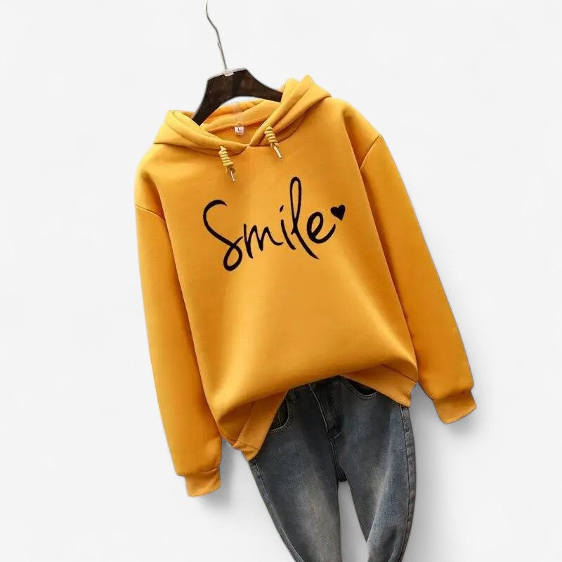 Lila – Rundhals-Sweatshirt mit Langarm