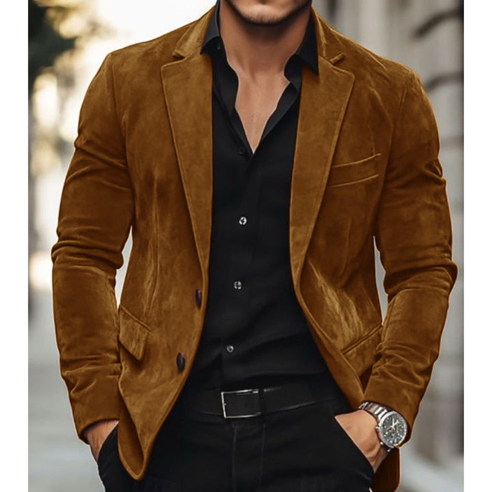 Adrian – Langärmeliger Blazer mit Reverskragen und Taschen