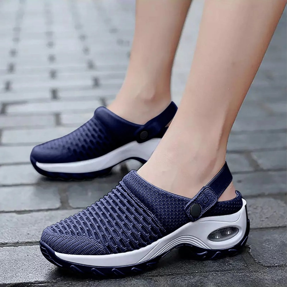 Clara – Stützende Mesh-Clogs mit Fußgewölbe-Komfort