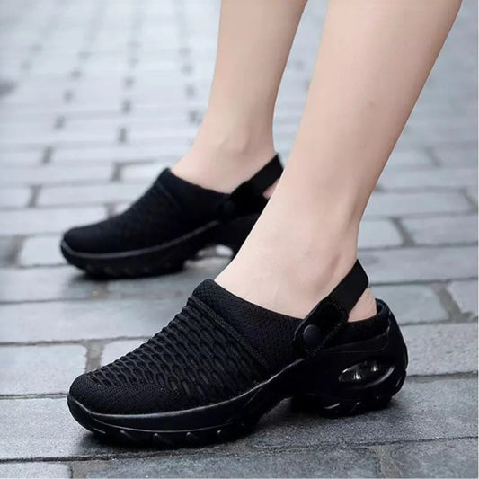Clara – Stützende Mesh-Clogs mit Fußgewölbe-Komfort